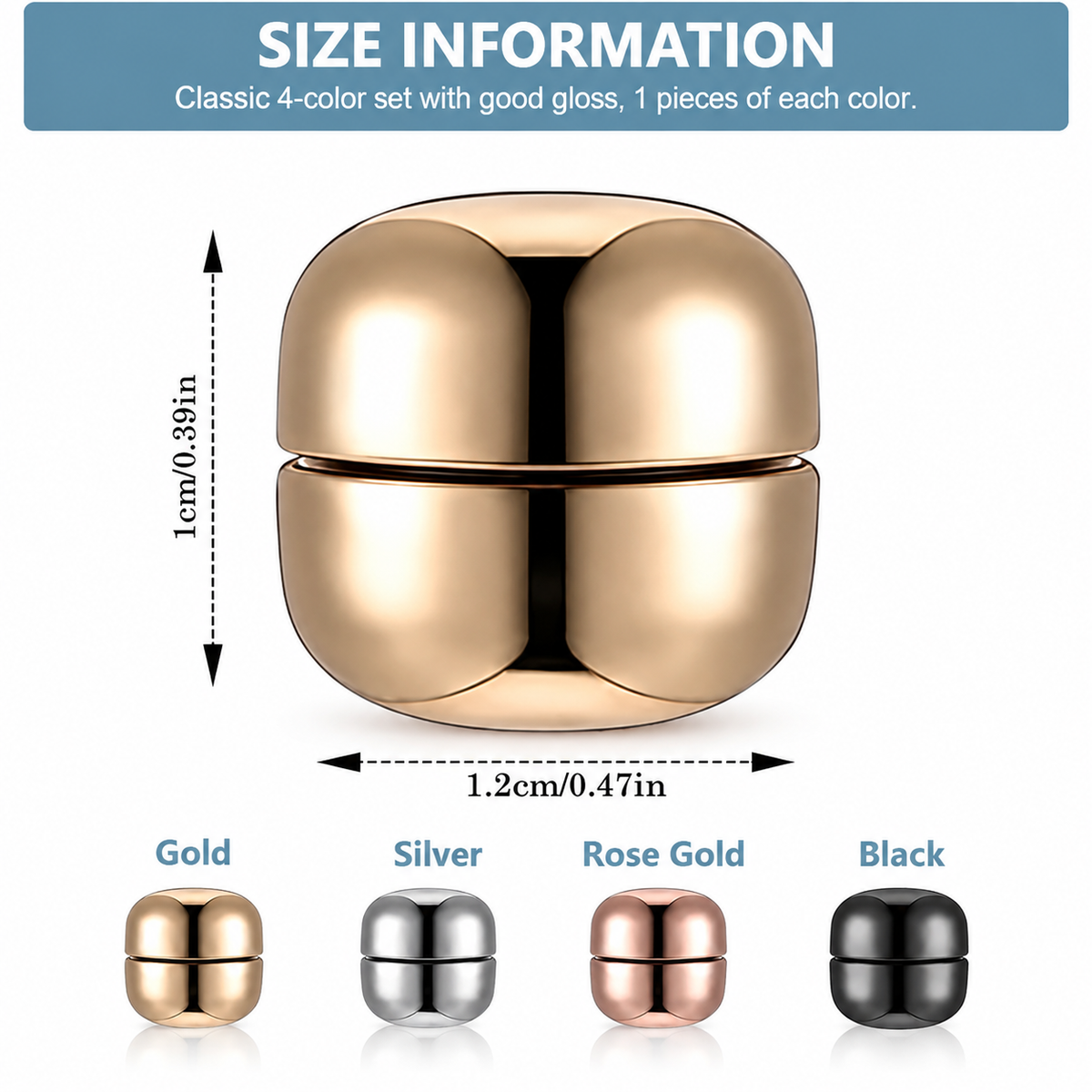 MAGNETIC HIJAB PINS (3 pair )