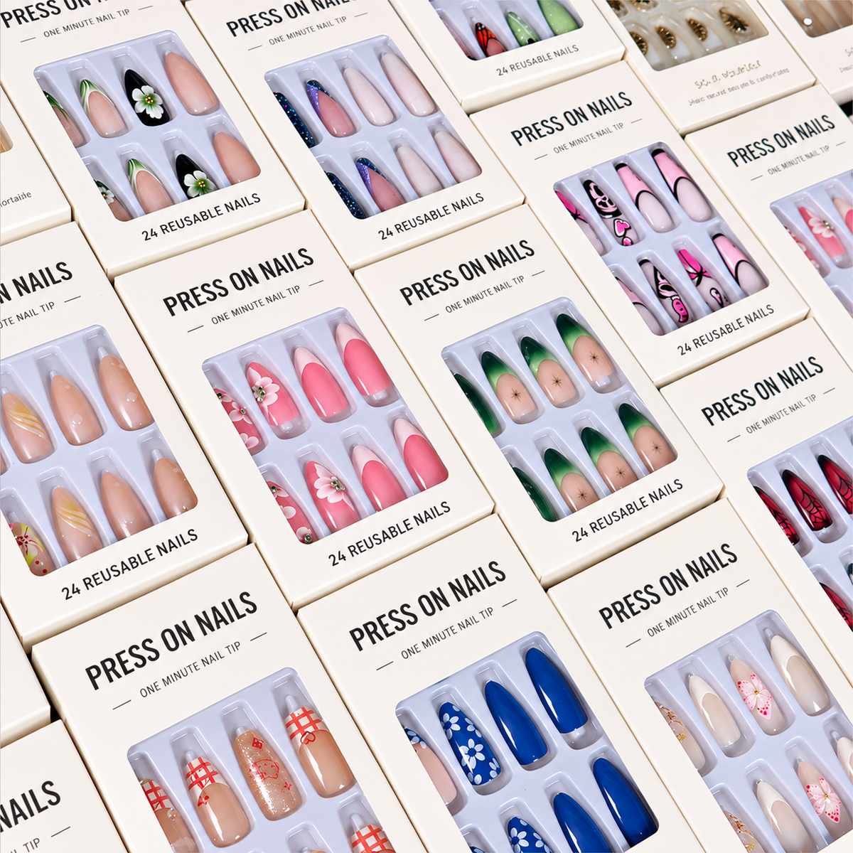 REUSABLE NAILS (PACK OF 24)