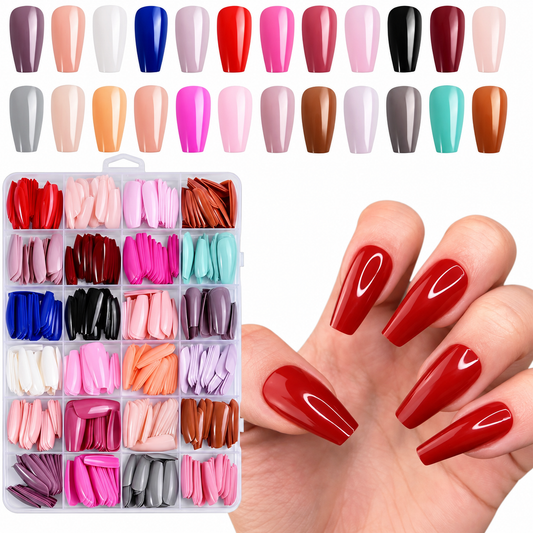 576PCS ARTIFICIAL NAILS BOX