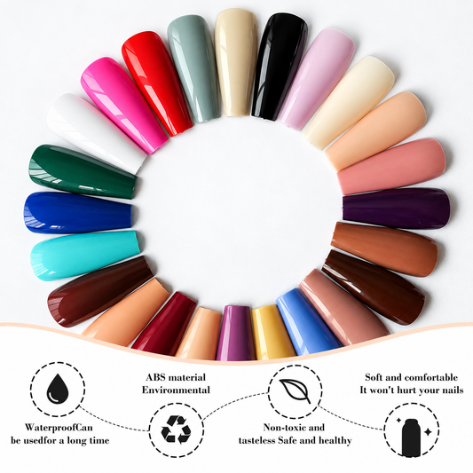 576PCS ARTIFICIAL NAILS BOX