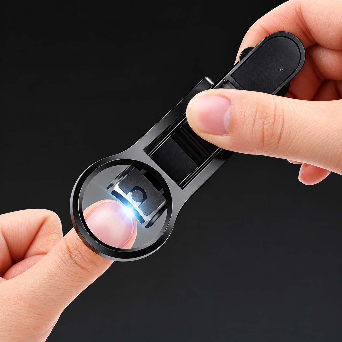 MAGNIFYING NAIL CUTTER
