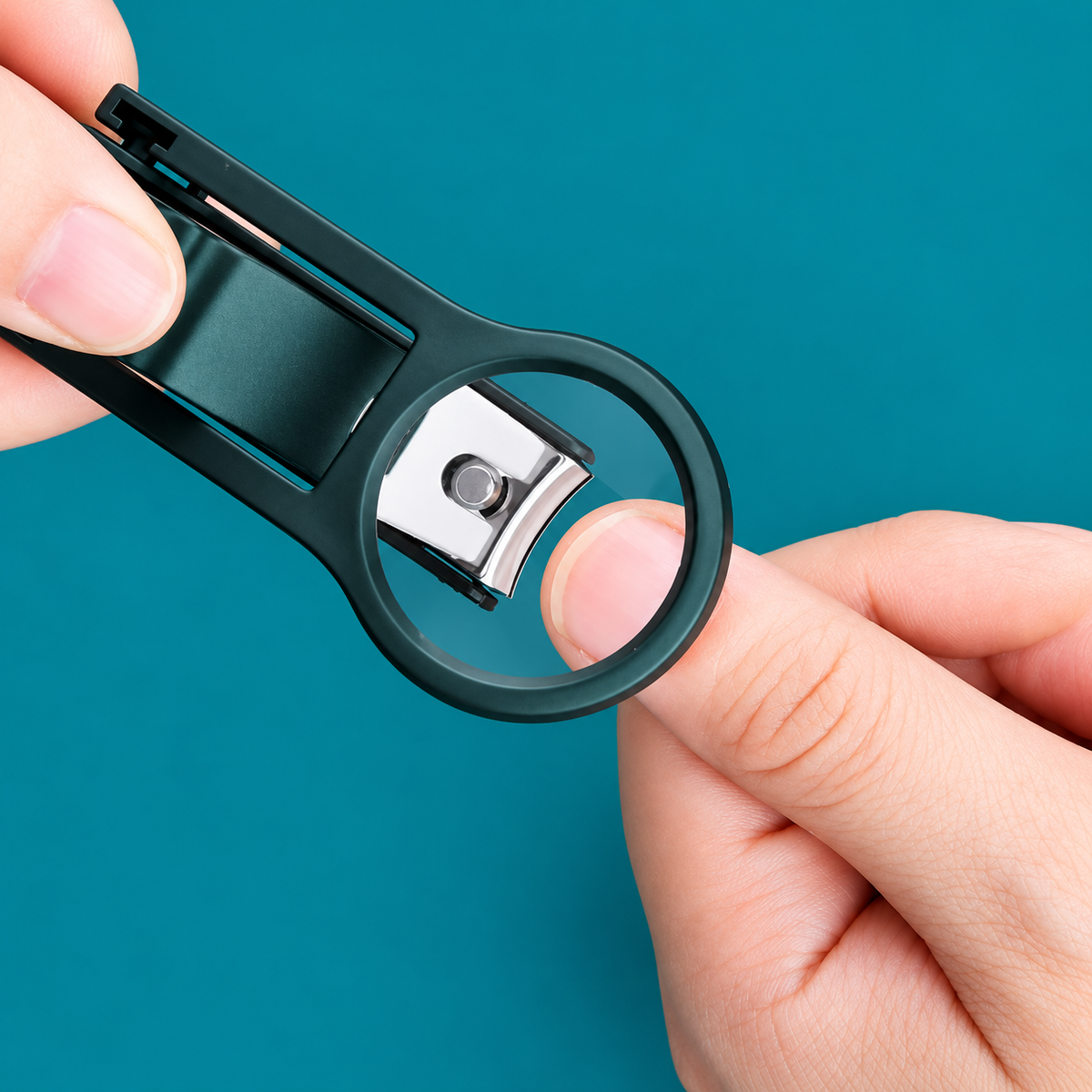 MAGNIFYING NAIL CUTTER